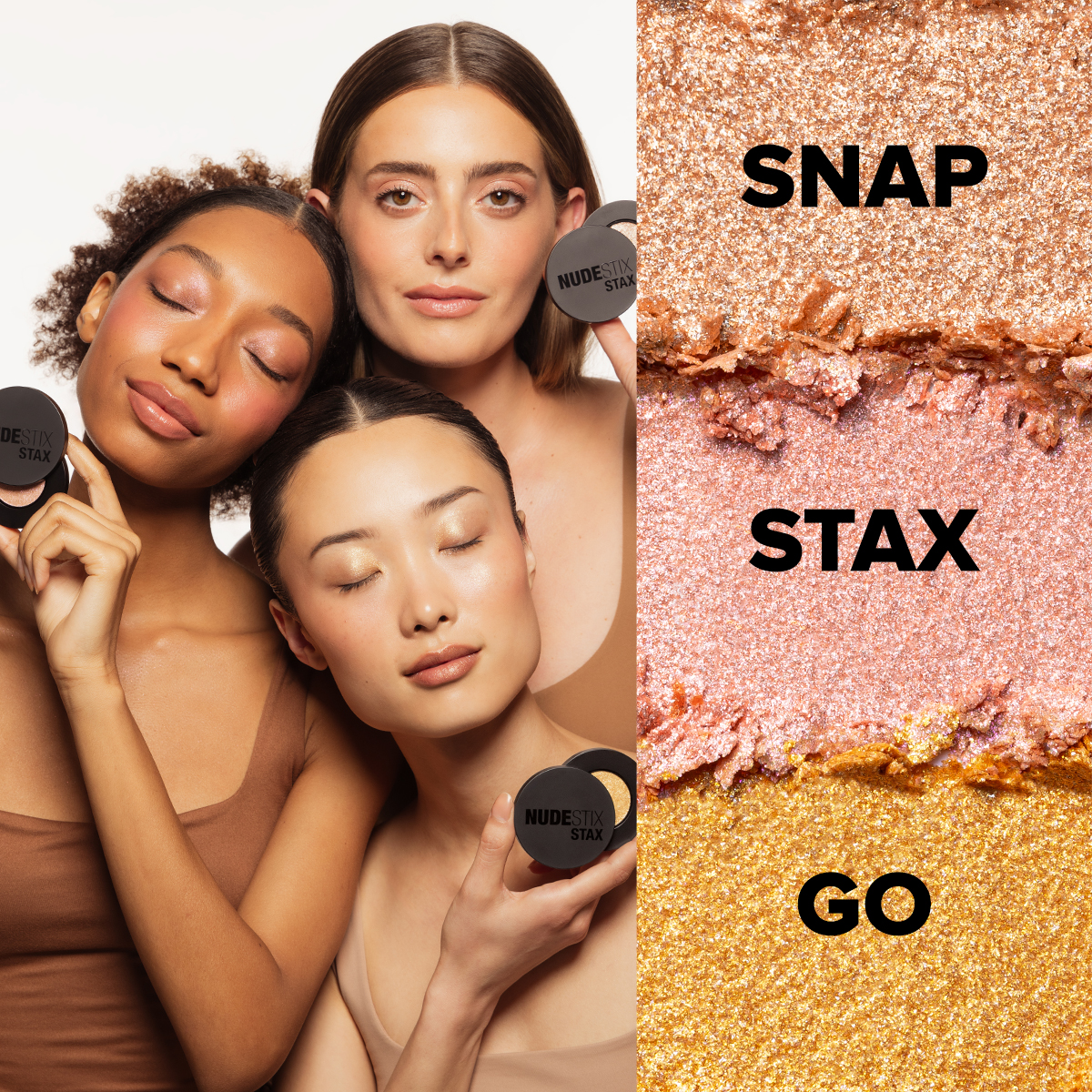 NUDESTIX NUDE EYE LIGHTS STAX SET (SET DE MAQUILLAJE)